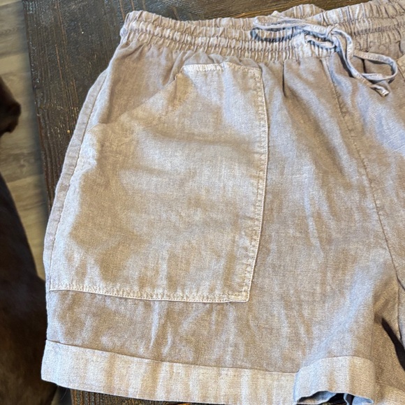 Universal Thread High Waist Drawstring Shorts - Tan - Picture 5 of 12